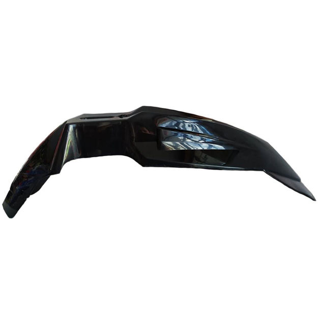 Imagen de Guardafango Delantero Enduro Negro Universa Lazer Adapatable Yamaha Dtk175 Dt200 Xtz125 Suzuki Ts185 Ts125 Dr200 Honda Xl200 Xr250 Tornado