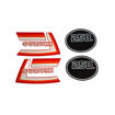 Imagen de Calcomania Suzuki Ts185 Ts125 Ts250 Laterales Y Tanque Antigua