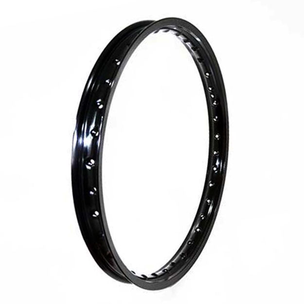 Imagen de Aro Aluminio Negro 160x21 Dtk Ts125 Ts185
